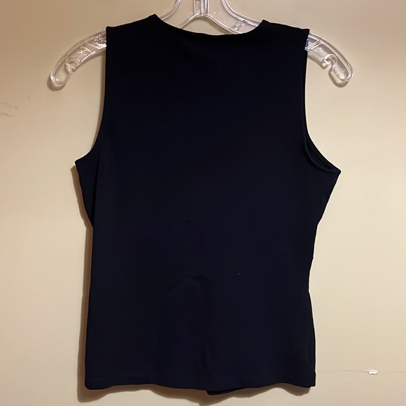 006 JONES NEW YORK SPORT Black Knot Tank Top - Small - Picture 6 of 8